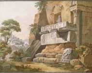 Clerisseau Charles-Louis Architectural Fantasy01 - Hermitage